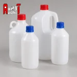 بطری پلاستیکی مدور درب پیچدار برای مایعات