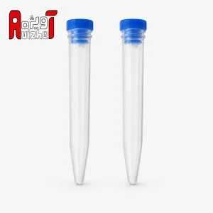 لوله سانتریفیوژ پلاستیکی (لوله فالکون) مخروطی مات بدون مدرج